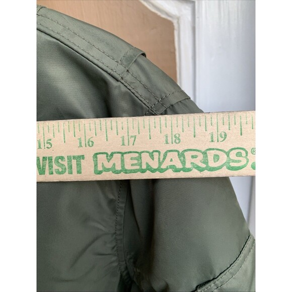Superdry Mens MA-1 Bomber Jacket Full Zip Olive green - Picture 5 of 13